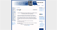 Desktop Screenshot of cada-net.de